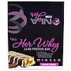 Her Whey para Mulheres, Barra de Proteína Magra, Massa de Biscoito, 12 Barras, 57 g (2 oz) Cada