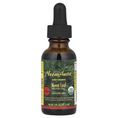 NeemAura, Neem Leaf, 3x Concentrate, Extract, 1 fl oz (30 ml)