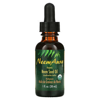 NeemAura, Organic, Neem Seed Oil, 1 fl oz (30 ml)