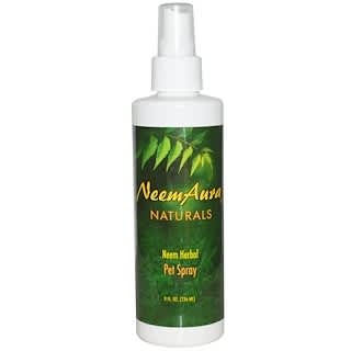 NeemAura, Neem Herbal Pet Spray, 8 fl oz (236 ml)