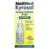 Kyrosol, Ohrenschmalz-Weichspüler-Tropfen, 15 ml (0, 5 fl. oz.) und 2 weiche Ohrstöpsel