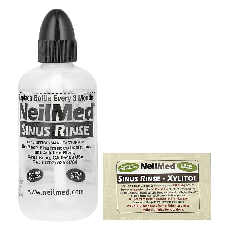 Sinus Rinse®, Xylitol, Sinus Rinse™ Kit, 2 Piece Kit