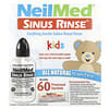 NeilMed, 兒童，鼻竇衝洗®，2 歲以上，1 個擠壓瓶，60 個預混包