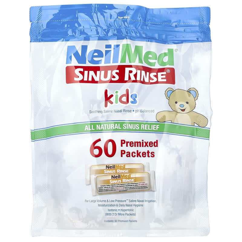 Pacco Da 2 NeilMed Sinus Rinse - 2 Flaconi 8 Oz + Bustine - Scadenza 2028