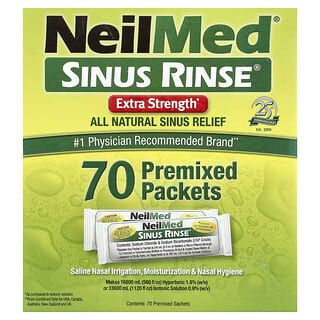 NeilMed, 洗鼻液，特强型，70 预混合包