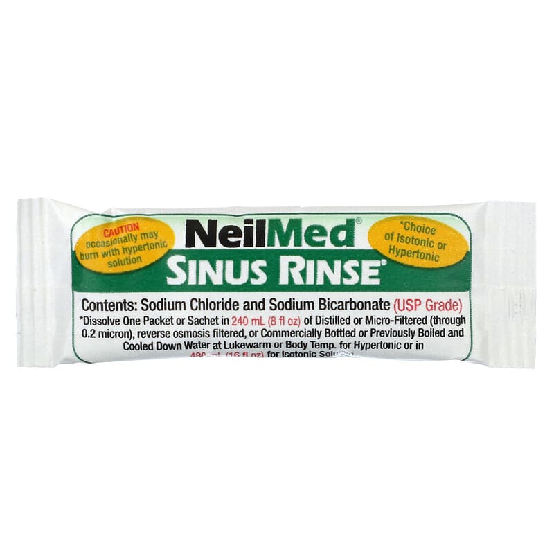 Natural Sinus Rinse Päckchen, schnelle Linderung, 50 Stück, je 6 g