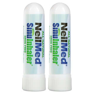 NeilMed, SinuInhaler，芳香護理吸入器，無藥品成分，2 個裝，0.014 盎司（0.4 克）