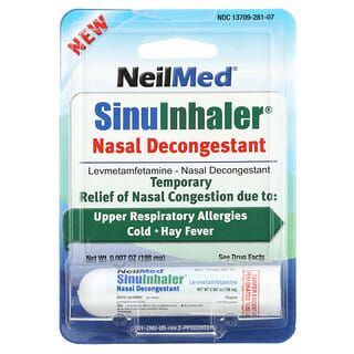 NeilMed, SinuInhaler, décongestionnant nasal, 198 mg