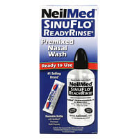 NeilMed - Gel de ducha nasal que ayuda a aliviar resfriados - alergias con  60 raciones de sal de lavado nasal., congestión nasal - NeilMed Pharma GmbH