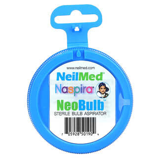 NeilMed, NeoBulb, Naspira, Absauggerät mit sterilen Kügelchen, 1 Absauggerät