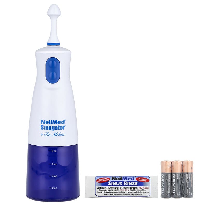 Sinugator（シヌゲーター）、Cordless Pulsating Nasal Wash、3
