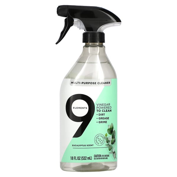 9 Elements, Multi-Purpose Cleaner, Eukalyptusduft, 532 ml (18 fl. oz.)