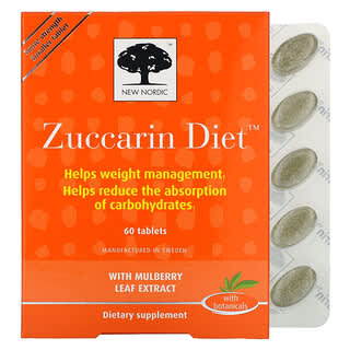 New Nordic US Inc, Zuccarin Diet, 60 Tablets
