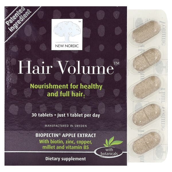 New Nordic, Hair Volume™, 30 Tablets