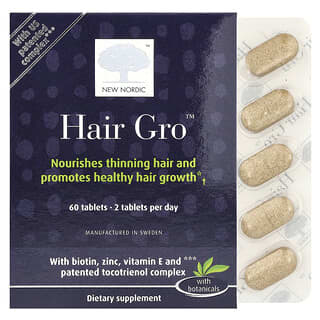 New Nordic, Hair Gro™, 60 Tablets