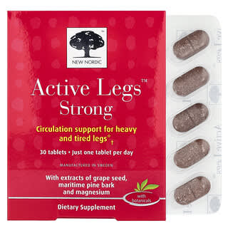 New Nordic, Active Legs™ Strong, 30 Tablets