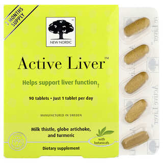 New Nordic, Active Liver™, 90 comprimidos