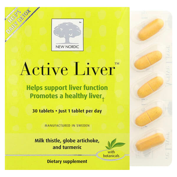 New Nordic, Liver™ Aktif, 30 Tablet