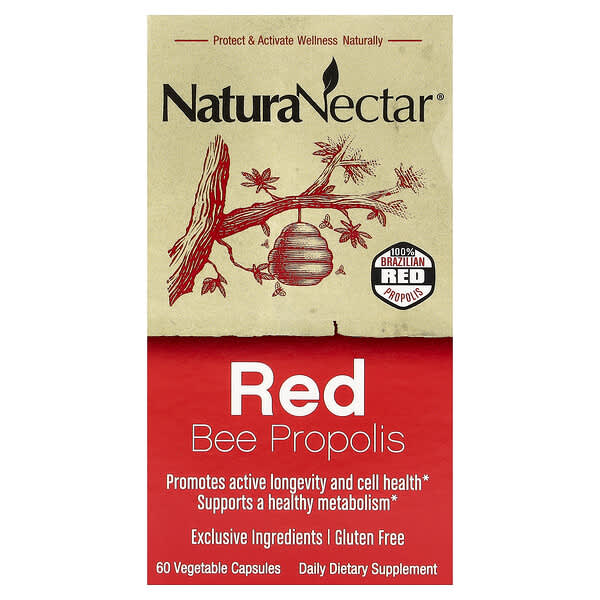 Red Bee Propolis, 60 Vegetable Capsules