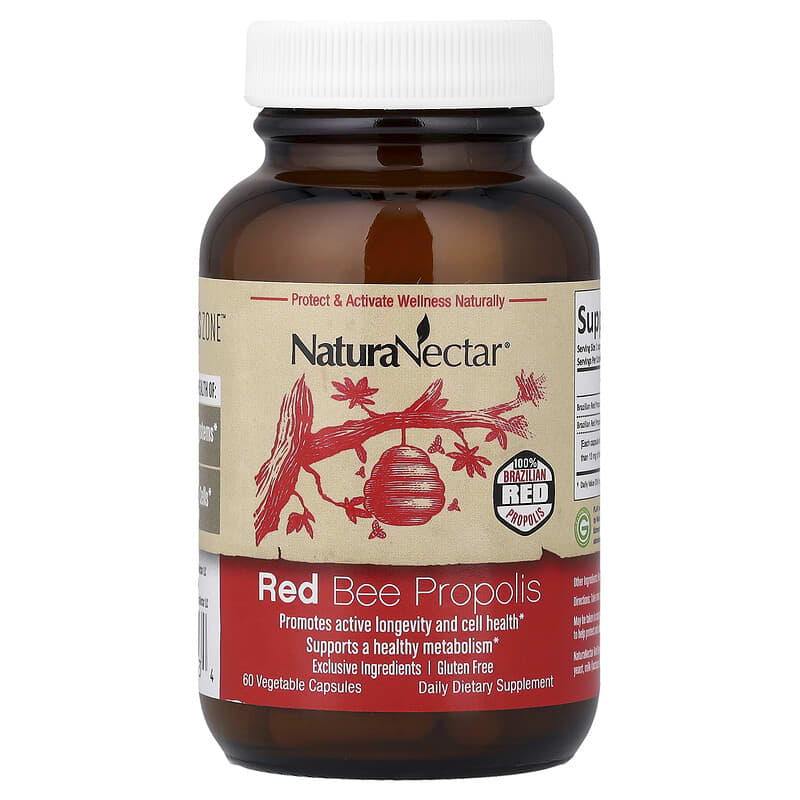 Red Bee Propolis, 60 Vegetable Capsules