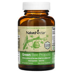 NaturaNectar, Green Bee Propolis, 60 Vegetable Capsules