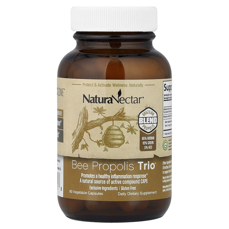 Bee Propolis Trio™, 60 Vegetable Capsules