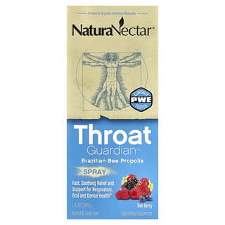 NaturaNectar, Throat Guardian™ Spray, Bee Berry, 5 mg, 1 fl oz (30 ml)