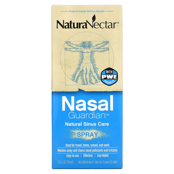 NaturaNectar, ネーザル ガーディアン スプレー 30ml（1液量オンス）