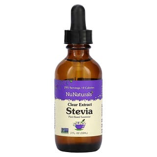 NuNaturals, Estratto trasparente di stevia, 59 ml