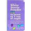 NuStevia, White Stevia Powder, 1000 Packets, 2.23 lbs (1000 g)