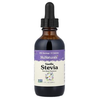 NuNaturals, Stevia de vanilie, 2 fl oz (59 ml)