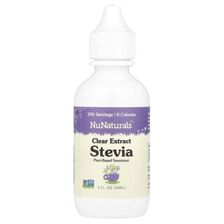 NuNaturals, Clear Extract Stevia, 2 fl oz (59 ml)