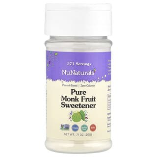 NuNaturals, Pure Monk Fruit Sweetener, 0.71 oz (20 g)