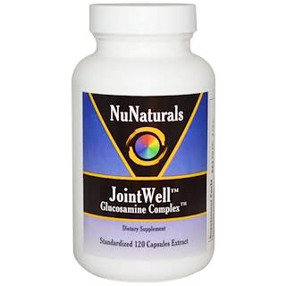 NuNaturals, JointWell, Glucosamine Complex, 120 Capsules