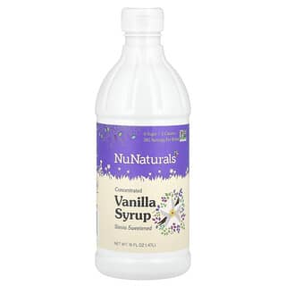 NuNaturals, Concentrated Vanilla Syrup, 16 fl oz (0.47 l)