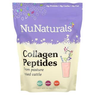 NuNaturals, Peptides de collagène, 397 g