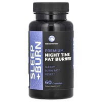 Lot of 2 Nobi Nutrition Premium Night Time Fat Burner Sleep 120 Caps Exp 05  2023 - Deblu