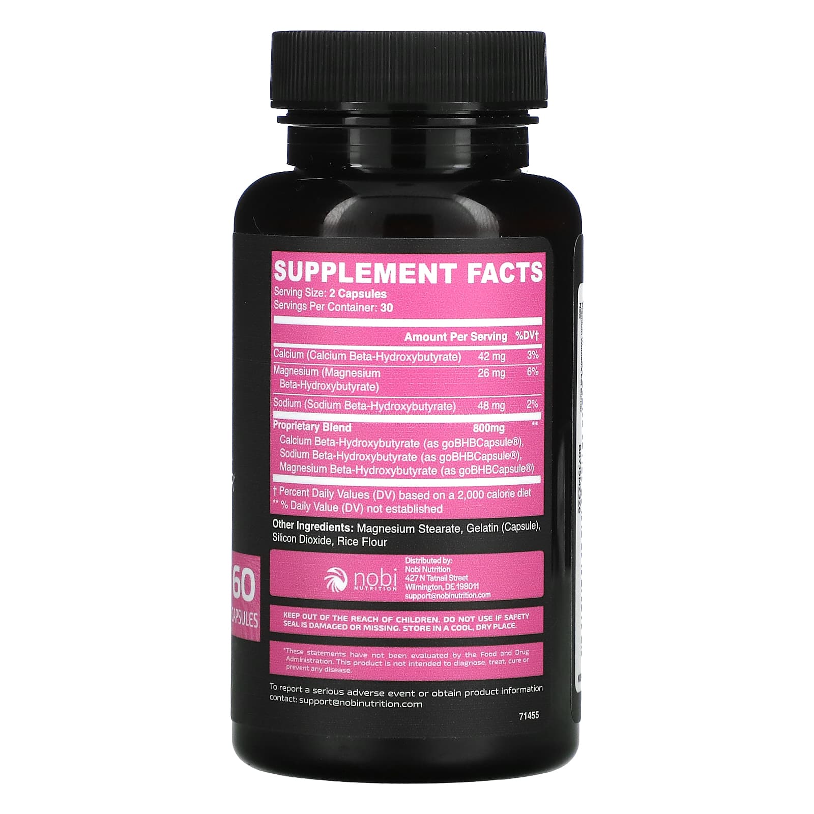 Nobi Nutrition, Premium Women's Fat Burner, 60 Capsules