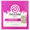 No Cow, Dipped Protein Bar, Birthday Cake, 12 Bars, 2.12 oz (60 g) Each