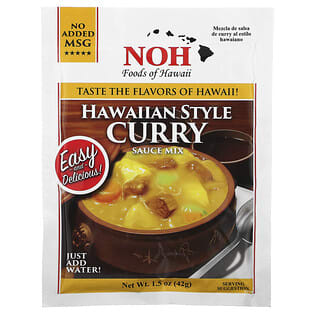 NOH Foods of Hawaii, Mezcla de salsa de curry al estilo hawaiano, 42 g (1,5 oz)