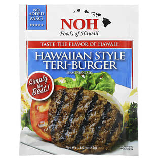 NOH Foods of Hawaii, Mistura de Temperos Teri-Burger Estilo Havaiano, 42 g (1 1/2 oz)