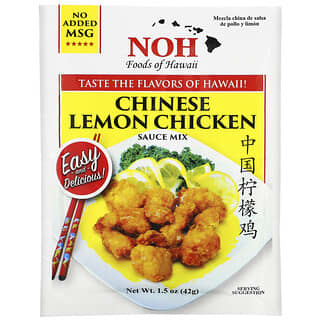 NOH Foods of Hawaii, Mezcla de salsa de pollo al limón chino, 42 g (1,5 oz)