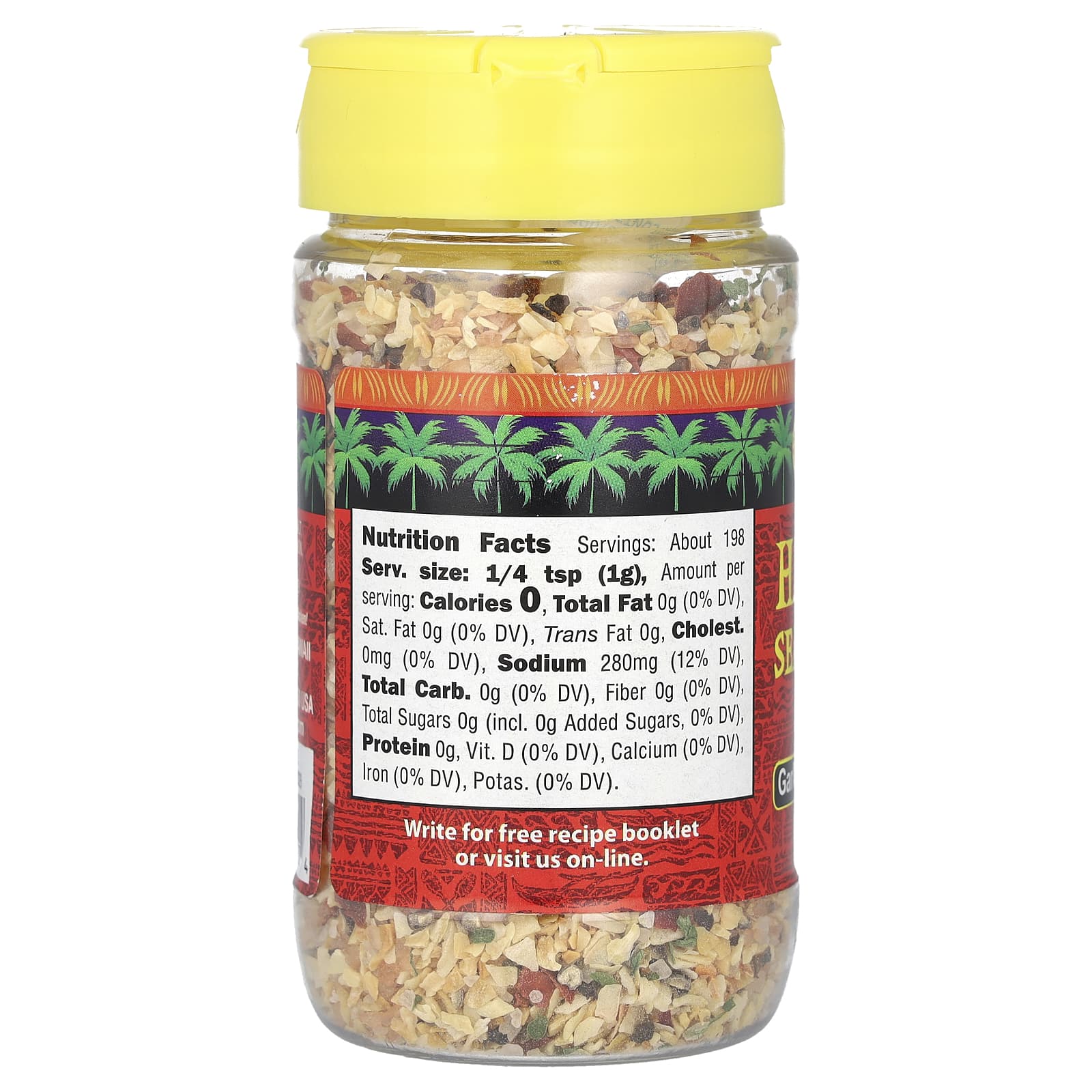 NOH Foods Of Hawaii, Hawaiian Seasoning Salt, Garlic Herb, 7 Oz (198 G)