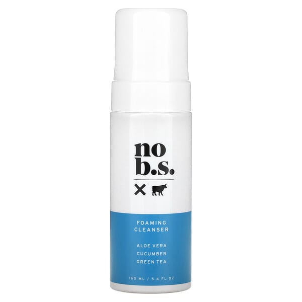 No BS Skincare, 泡沫洗面奶，5.4 液量盎司（160 毫升）