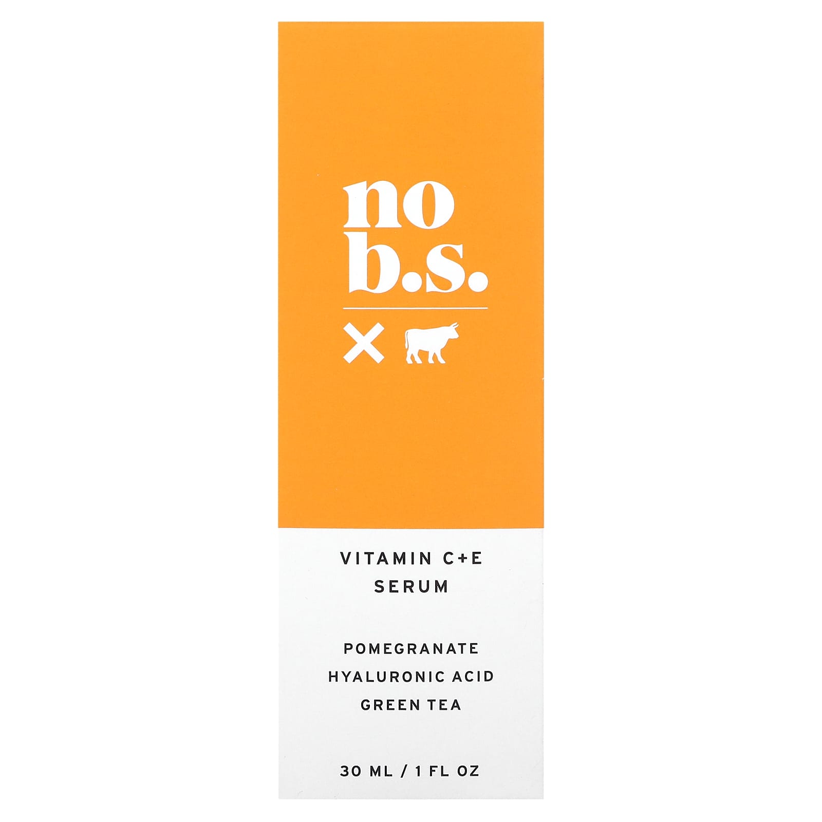 No BS Skincare, Vitamin C + E Serum, 1 fl oz (30 ml)