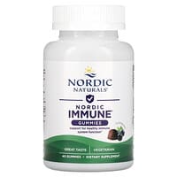 Nordic Naturals, Nordic Immune Gummies, Elderberry , 40 Gummies