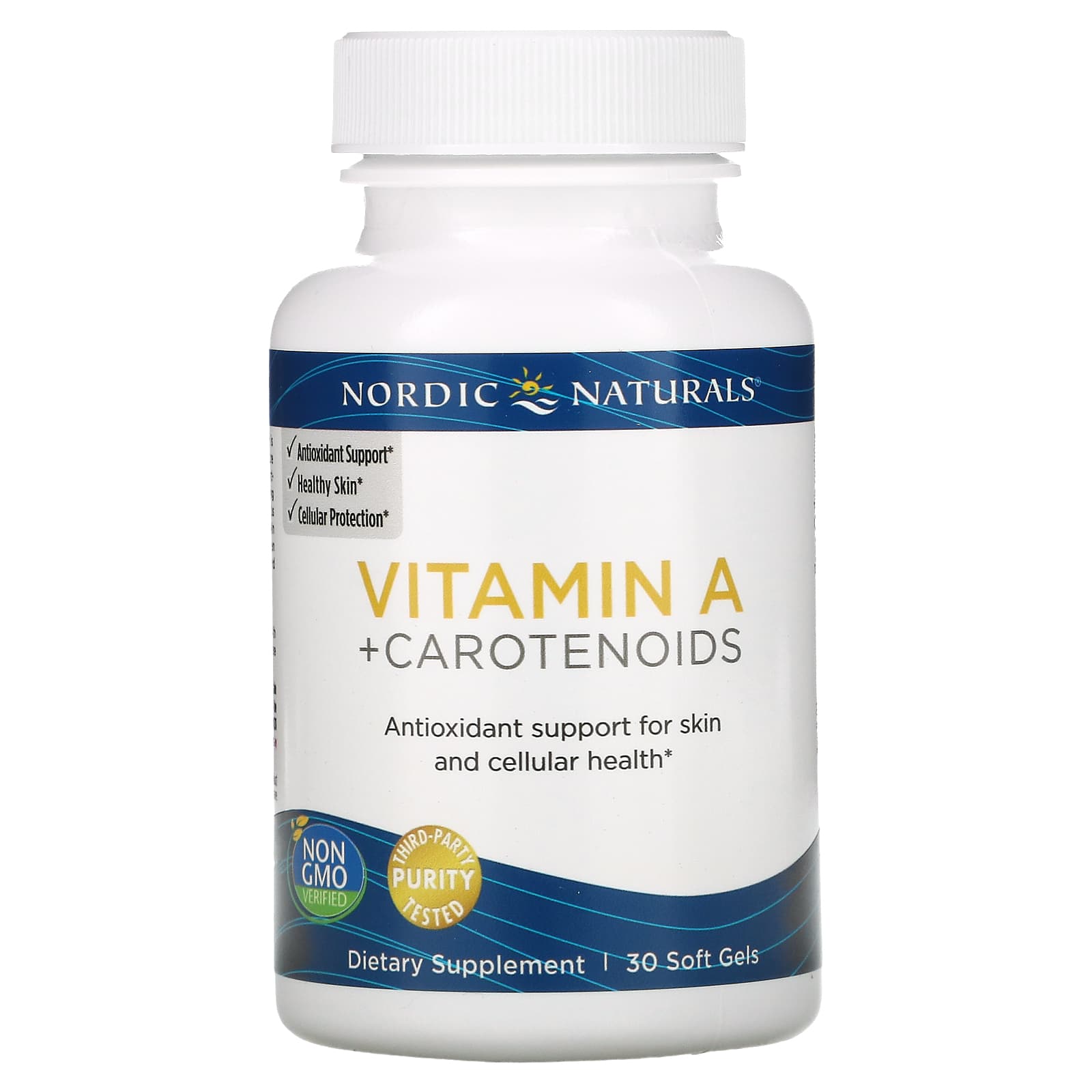 Nordic Naturals, Vitamin A + Carotenoids, 30 Softgels