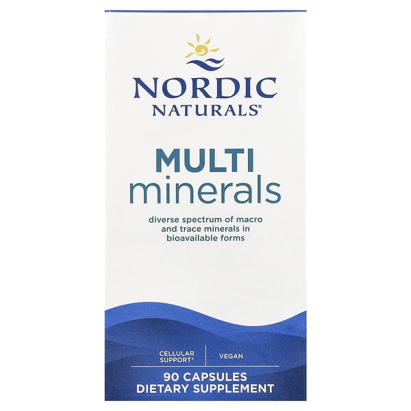 Nordic Naturals, 多礦物質，90 粒膠囊