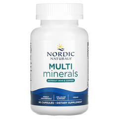 Nordic Naturals, Multi-minéraux, Sans fer ni cuivre, 90 capsules (Cet article n’est plus fabriqué) 