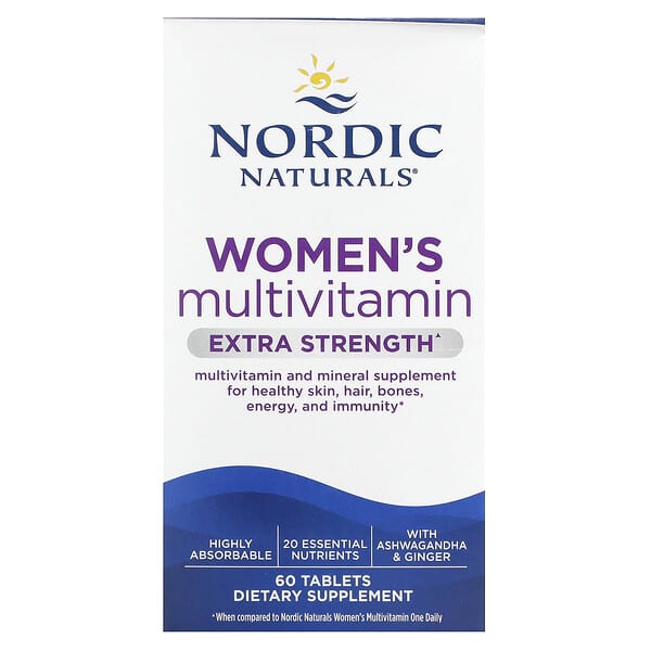 Nordic Naturals Women's Multivitamin, 60 Tablets